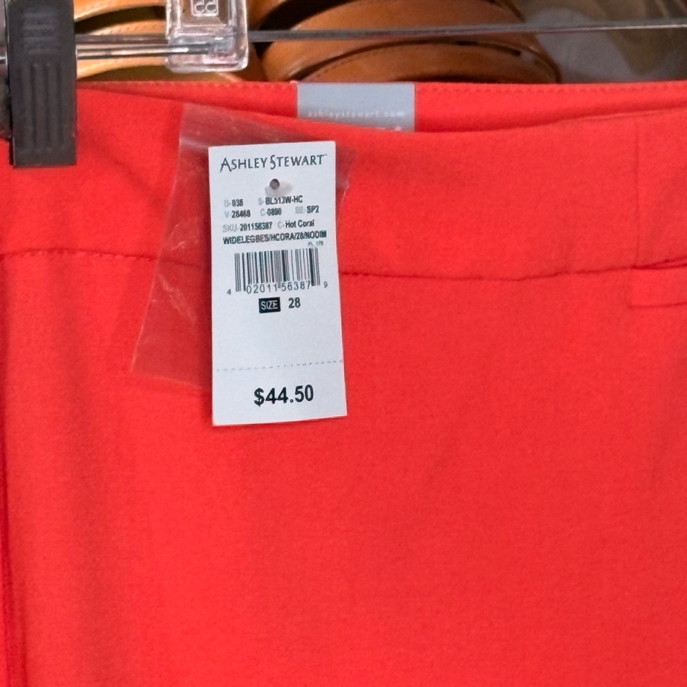 Women's Vibrant Coral Pants - Picture 5 of 5